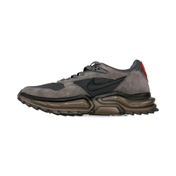 کتونی نایک ایرمکس (AirMax) مردانه رنگ طوسی تیره قرمز کد 1019